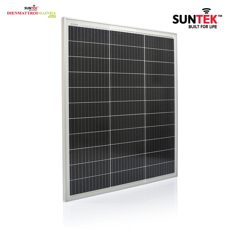 Giới Thiệu Tấm PIN Năng Lượng Mặt Trời SUNTEK SSP-100W- điện mặt trời áp mái 