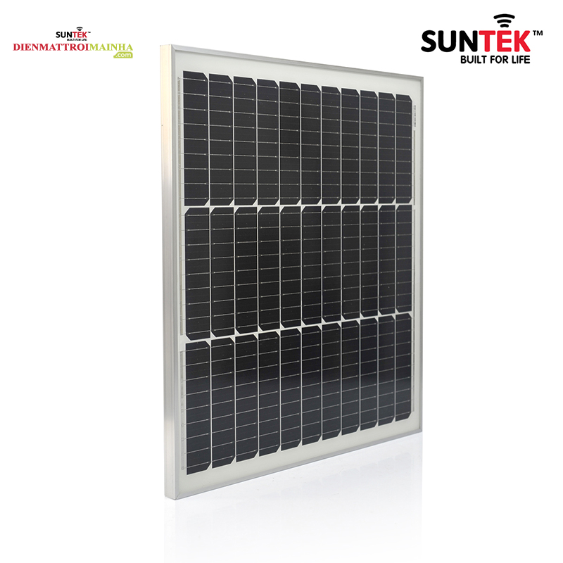 Giới Thiệu Tấm PIN Năng Lượng Mặt Trời SUNTEK SSP-50W - Điện mặt trời mái nhà 